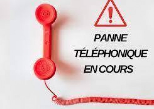 Panne de téléphonie en cours